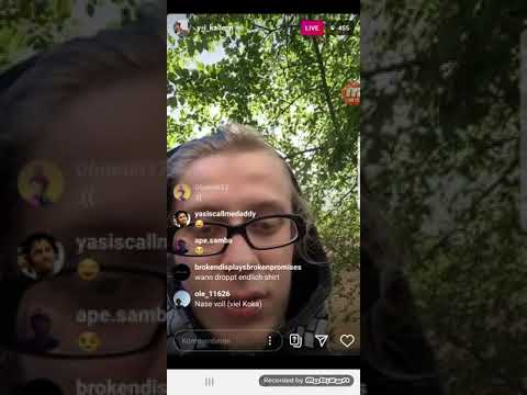 ☄yin kalle insta live☄ kaz ist mad auf ihn wegen drugs👃🏻 ⛷kein lv gürtel für kalle🤣
