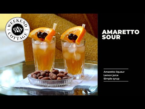 AMARETTO DISARONNO SOUR - Classic Cocktail