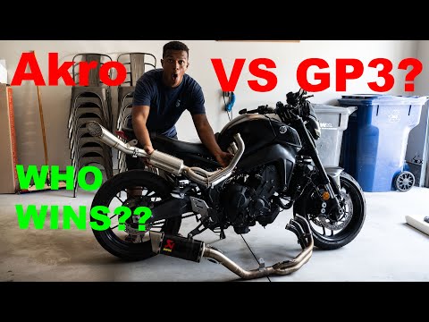 Akrapovic vs Dominator GP3 (2021 Yamaha Mt-09) I CAN'T BELIVE THE DIFFERENCE 😧