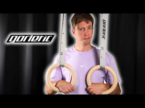 Gorletic Gymnastic Rings Review | Wooden Gym Rings
