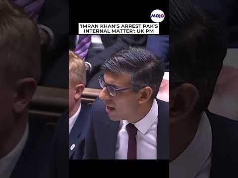 UK PM Rishi Sunak Terms Imran Khan's Arrest 'Pakistan's Internal Matter'