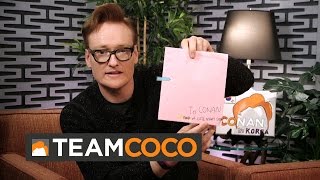 Conan Reads #ConanKorea Fan Mail
