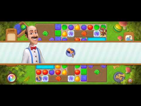 Gardenscapes Level 2300 Walkthrough "No Boosters Used"