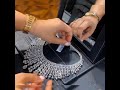 Diamond Necklace Earrings And Bracelet Sets