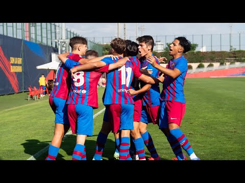 FC Barcelona Juvenil A vs Girona 2-1 Full Match - Division de Honor Juvenil (9/18/21)