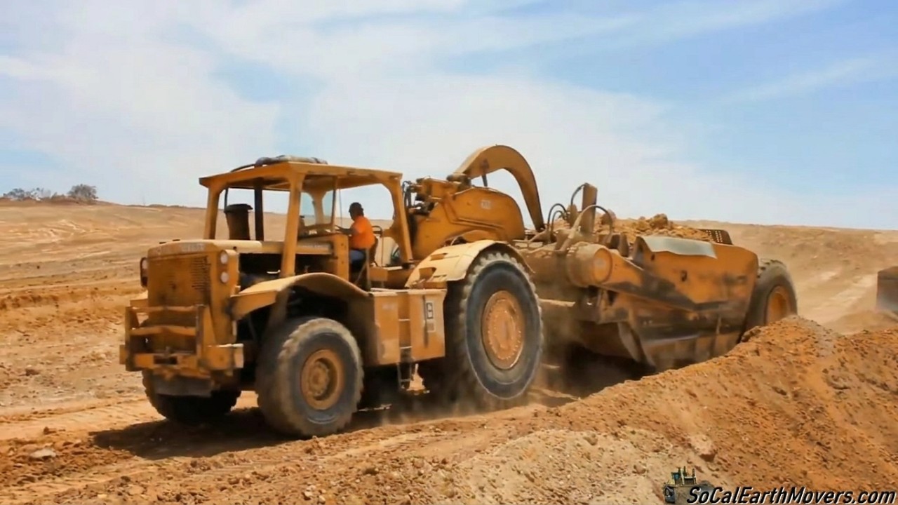 CAT 660B Scrapers Still Earning Their Keep
