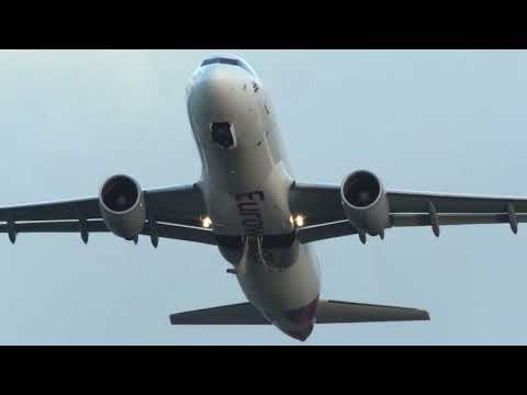 UNBELIEVABLE CROSSWIND LANDINGS during a STORM