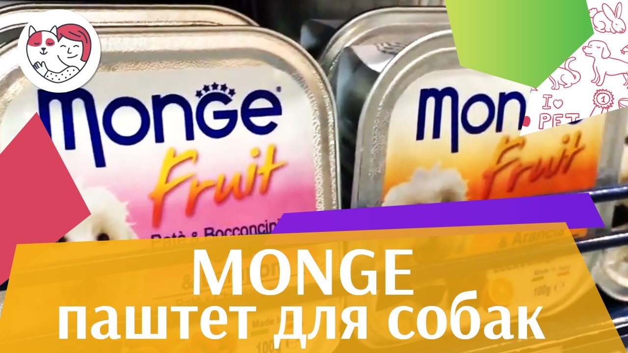 Monge паштет для собак на ililkepet