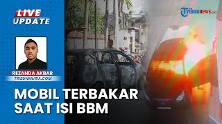 Kebakaran Mobil Calya saat Isi BBM di SPBU Demak seusai Meledak, Tubuh Sopir Terbakar hingga 60%