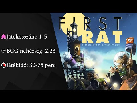 First Rat részletes bemutató - Board Game Addicts