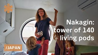 Nakagin: 140 plug n&#39; play capsules float in metabolist tower