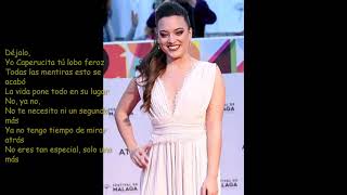 Solo uno más / Noelia Franco - letra