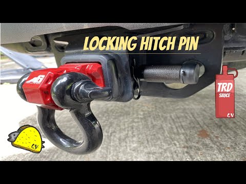 Toyota Tacoma | Locking Hitch Pin Install | (2017 Tacoma)