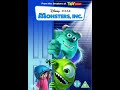 Monsters Inc UK DVD Menu Walkthrough 2002
