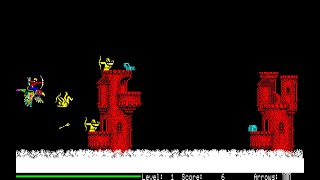 Sharp X1 Game: Cloud Kingdom (1983 Unison World)