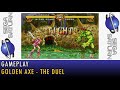Sega Saturn Golden Axe The Duel 4K PAL OSSC 4X
