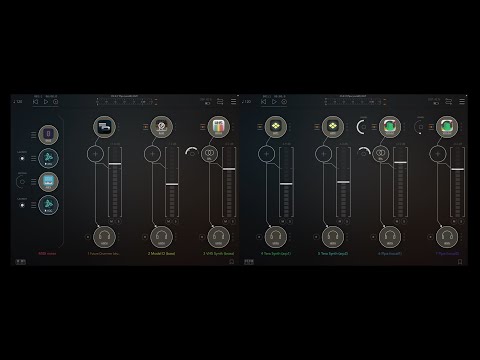 Apps PipaVocalSynthesizer VHSSynth TeraSynth MinimoogModelD FutureDrummer (iPad5 - Zé Osório)