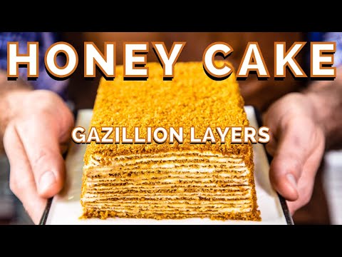 The Best Cake I Ever Tasted - Medovik | Russian Honey Cake