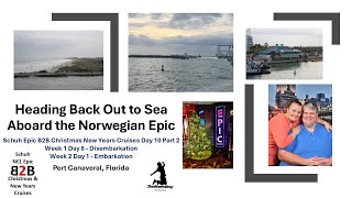 Heading Back Out to Sea Aboard the Norwegian Epic - Schuh Epic B2B Christmas New Years Cruises D10P2