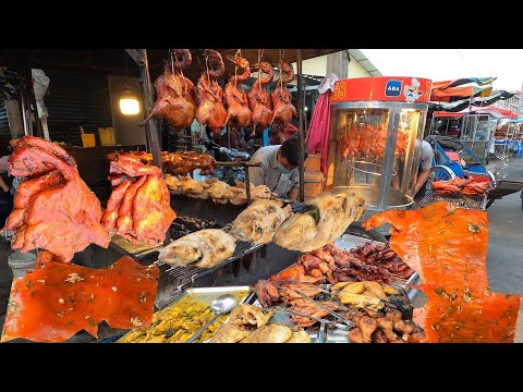 Awesome Street Food Sale in the Evening | Kandal Market Walking Tour