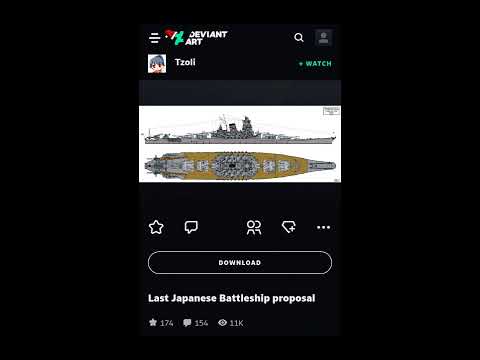 Tzoli - Last Japanese Super-Battleship Proposal for the "IJN Yamato (A-150)" Series