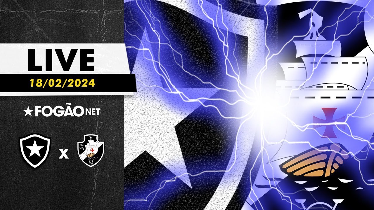 LIVE | Pré-jogo de Botafogo x Vasco pela nona rodada do Campeonato Carioca