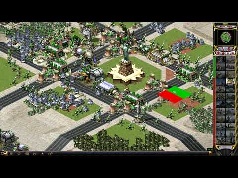 RA2 Yuri's Anti air defenses test against 1k Kirovs {Just tin tin}