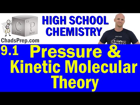 9.1 Pressure and Kinetic Molecular Theory of Gases | High School Chemistry