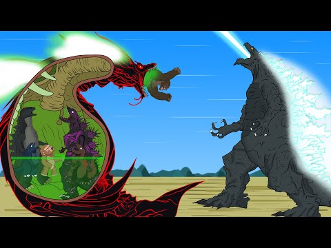 GODZILLA & KONG vs PYTHON TIAMAT - EL GRAN MAJA : Who Is The King Of MonsterVerse - FUNNY??? [2025]