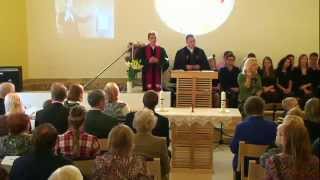 preview picture of video 'EMK Võru Elupuu kiriku avamine Võrus  5.oktoobril 2014'