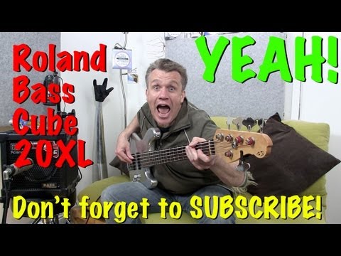 Видео-обзор товара Комбоусилитель Roland Cube-20XL Bass
