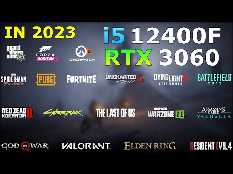 i5 12400F RTX 3060 - Test in 25 Games in 2023 - Enough for Gaming?
