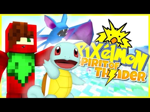 Pixelmon Spirit Of Thunder - STARTING OFF STRONG! (Pixelmon 4.2.7 Adventure Map) #1