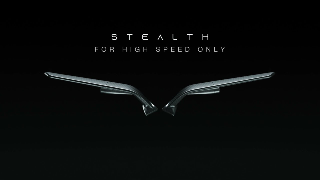 Rizoma BSS011 Stealth Mirrors - BMW S1000RR (15-18) Video