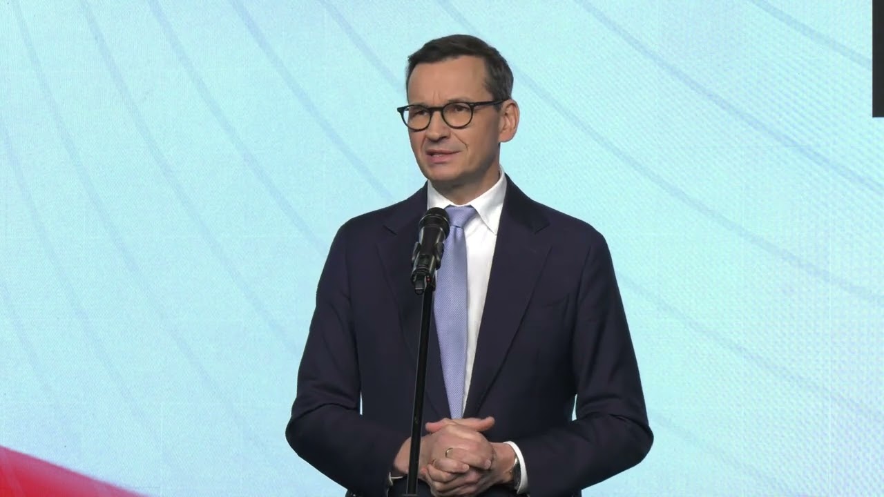 Konferencja prasowa M. Morawieckiego, M. Błaszczaka i P. Jakiego