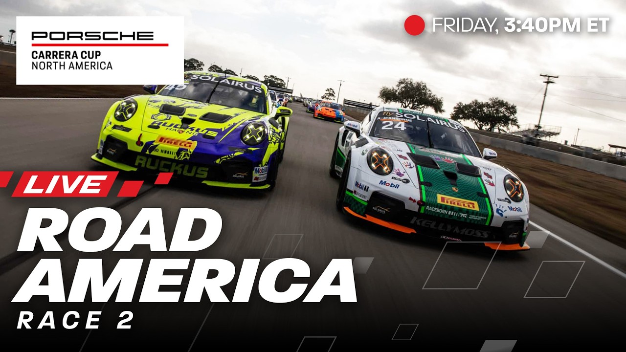 2026 Porsche Carrera Cup North America at Road America | Race 2 | Elkhart Lake, WI