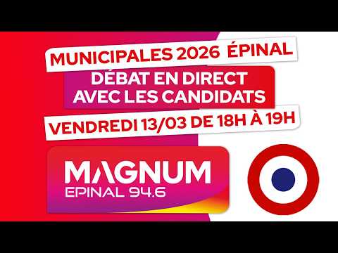 Débat des municipales 2026 : le replay d'Epinal