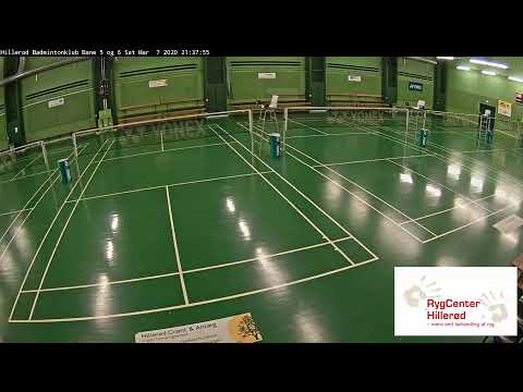 Hillerød Badmintonklub - LIVE fra bane 5 + 6