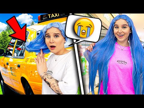 1 Tag mit XXL HAAREN LEBEN ! 🚕😰 (Taxi Haare eingeklemmt) - Celina
