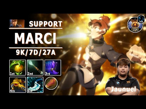 Marci Hard Support | 7.32d | Jaunuel Pos 5 Marci Play | Dota 2 Immortal Gameplay