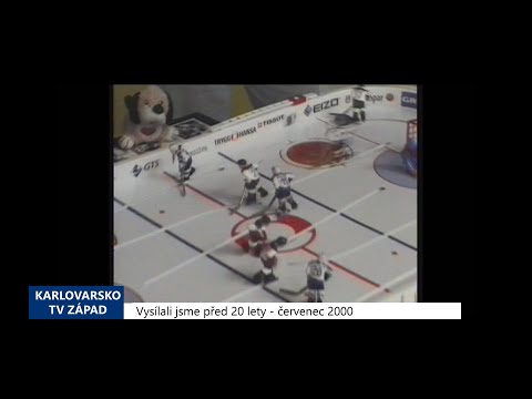 2000 – Cheb: Mistrovství ČR v Stiga hokeji zná své vítěze (TV Západ)