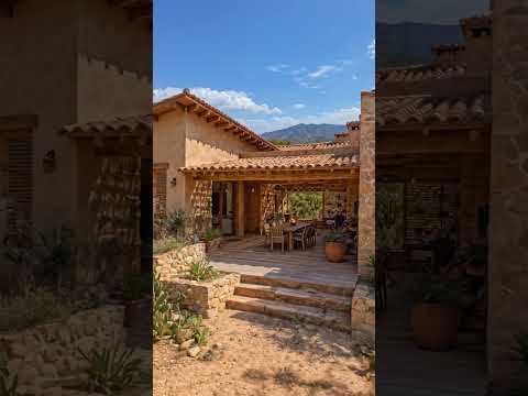 Recorrido tipo dron por una vivienda inspirada en el clima de Cúcuta