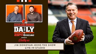 Cleveland Browns Daily – Jim Donovan joins the show live in-studio