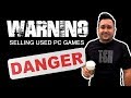 WARNING: Selling Used PC GAMES on Ebay or Amazon FBA