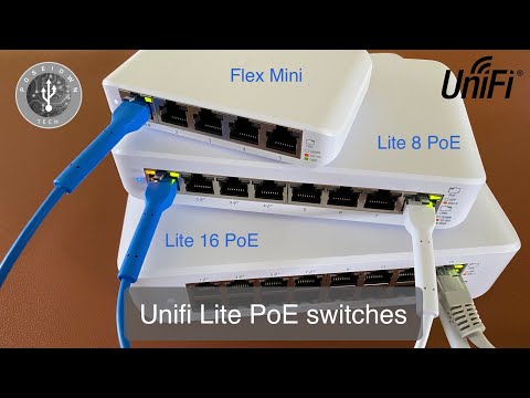 UniFi Lite PoE Switches - The new UniFi desktop switch series