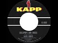1962 HITS ARCHIVE: Lollipops And Roses - Jack Jones (45 single version)