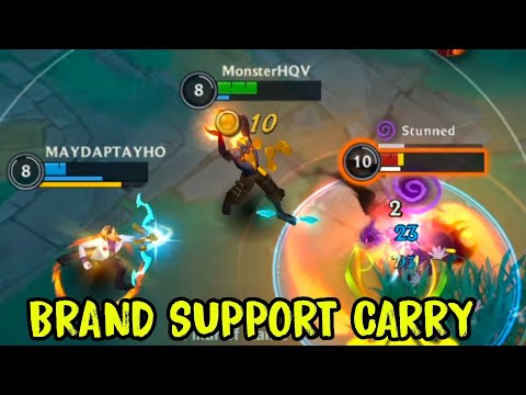 🔥 AP Brand Support CARRIES the Game! Insane Damage & Teamfight Control | Full AP Ranked Win