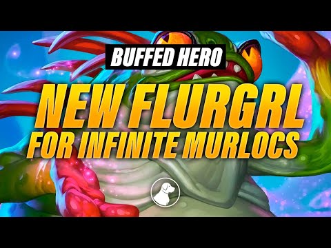 Flurgl Buffed For Infinite Murlocs | Dogdog Hearthstone Battlegrounds
