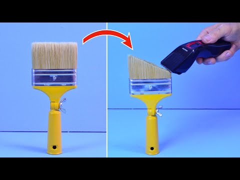 5 DIY Ideas on How to Reuse an Old, Dried-Out Paintbrush