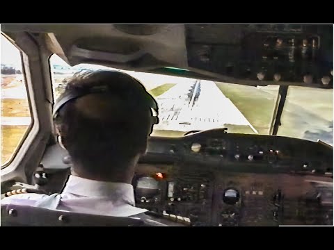 1989 A300 approaching 34R FCO - Enhanced by Artificial Intelligence - ALITALIA - Cpt Fulvio Chianese